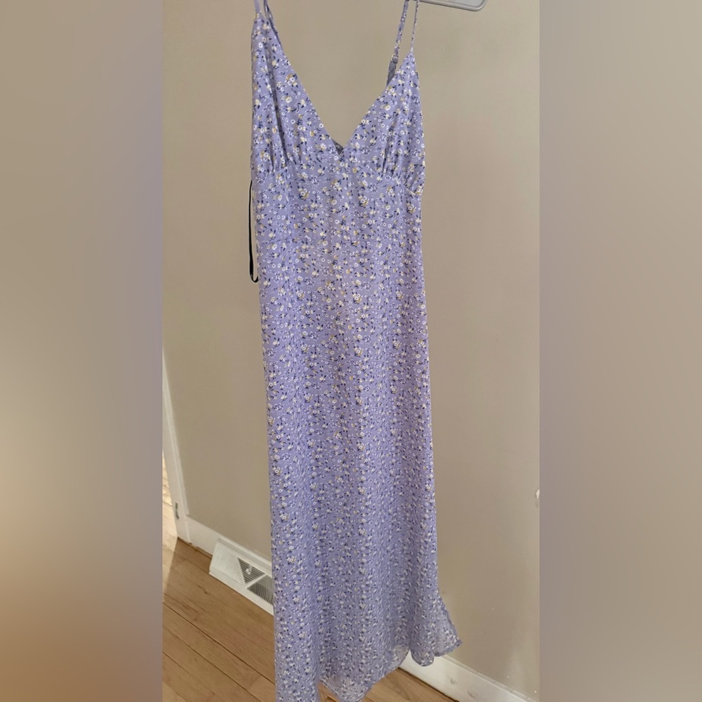 Forever 21 Light Purple Floral Dress